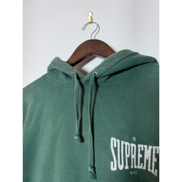supreme bleached hooded sweatshirt - Picture 7 of 7